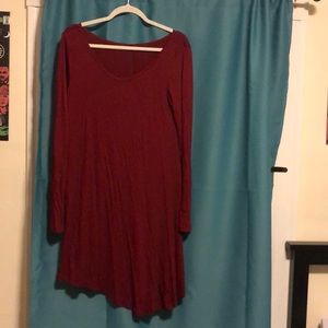 Red dress